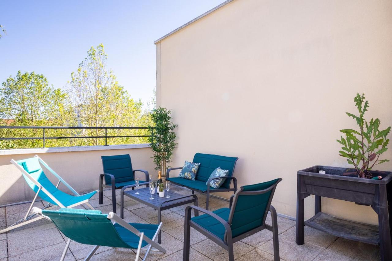 Le Duplex - Disneyland - Rooftop - Wifi Montévrain Zewnętrze zdjęcie